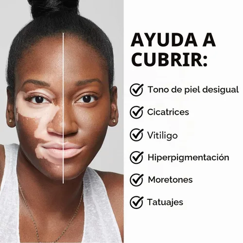 Vista 3 de Dermablend Cover Crème - Base de maquillaje de cobertura completa, corrector de crema hidratante para ojeras e imperfecciones, cobertura máxima