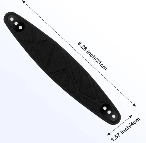 Vista 6 de Almohadilla de repuesto para diadema Nova Pro compatible con SteelSeries Arctis Nova Pro/Nova 7 7X 7P/Nova 3/1 1P 1X Auriculares para juegos (negro)