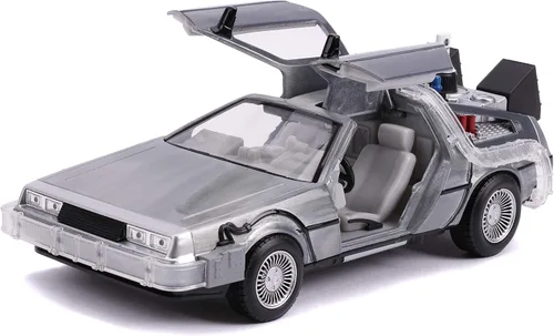 Vista 10 de Jada - Vehículo de recogida DLorean Regreso al Futuro, Puertas Abiertas, Modo Planeador, Escala 1:24 (253255021)
