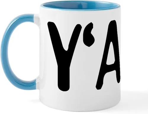 Vista 20 de CafePress Shalom, Y'all! Taza de café de cerámica de 11 oz (11.0 fl oz)