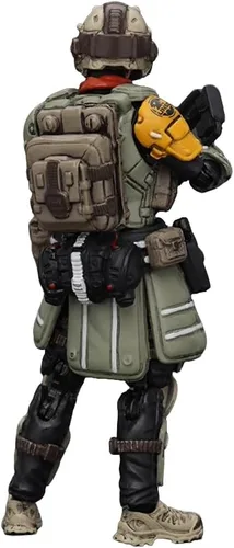 Vista 2 de Figura de soldado de las Fuerzas Especiales 1/25, soldados militares articulados, hombres del ejército con accesorios de armas militares, modelos