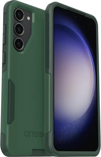 Vista 8 de OtterBox Funda para Galaxy S23+ Commuter Series, negra, delgada y resistente, apta para bolsillo, con protección de puerto Resistente
