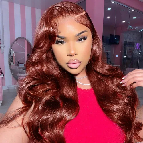 Vista 13 de Peluca Rubia Miel Cabello Humano Body Wave 13x6 Encaje Frontal Pelucas de Cabello Humano Para Mujeres Negras 22 Pulgadas