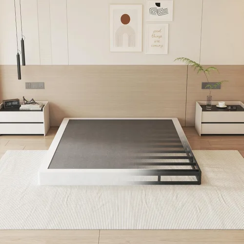Vista 14 de NHODIR Base de cama con somier doble de 4 pulgadas