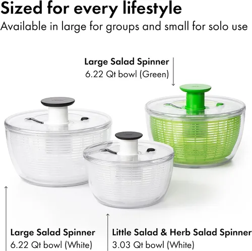 Vista 9 de Mezclador de vegetales de OXO Good Grips, L, Blanco