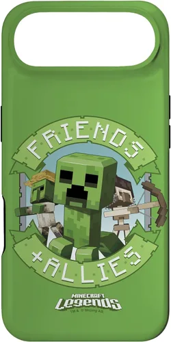 Vista 27 de Minecraft Legends Friends & Allies Mobs - Carcasa para iPhone 17