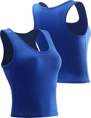 Vista 5 de NELEUS Camisetas cortas atléticas para correr y entrenar, paquete de 3