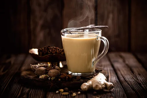 Vista 4 de Prospect Tea Co. Cápsulas de té Chai de vainilla con cafeína compatibles con cafeteras K Cup incluyendo 2.0, 40