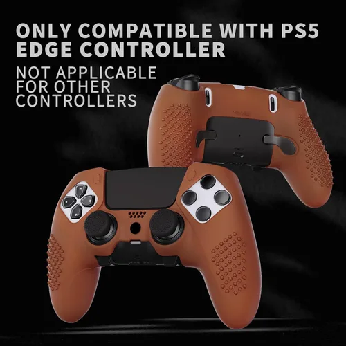 Vista 99 de PlayVital 3D Studded Edition Anti-Slip Silicone Cover Case for ps5 Edge Controller, Soft Rubber Protector Skin for ps5 Edge Wireless Controller with