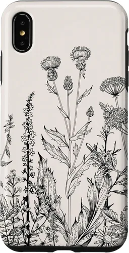 Vista 11 de iPhone 16 Cute Wildflowers Pattern Design Floral Case