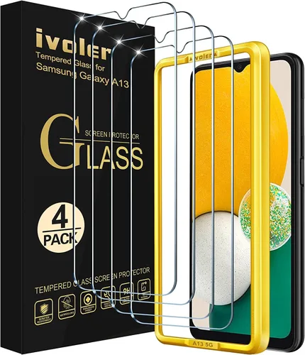Vista 22 de ivoler Paquete de 2 protectores de pantalla de vidrio templado para Google Pixel 4a 4G (5.8 pulgadas)