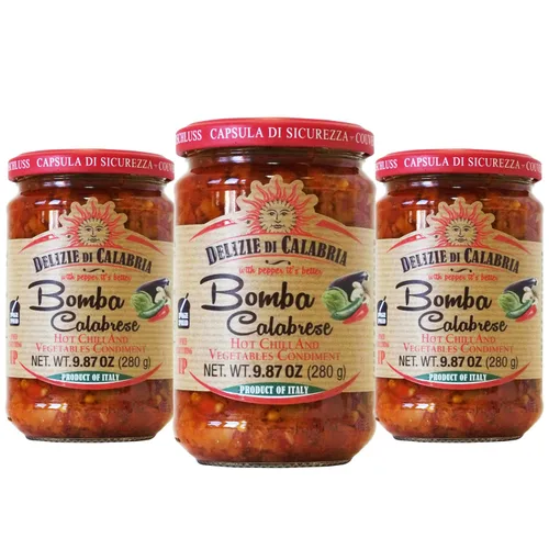 Vista 9 de Bomba Calabrese - Salsa picante italiana para untar, 9.87 onzas, paquete de 2