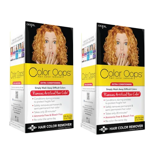 Vista 11 de Color Oops decolorante de cabello con extra acondicionador. 1 unidad de acondicionamiento extra
