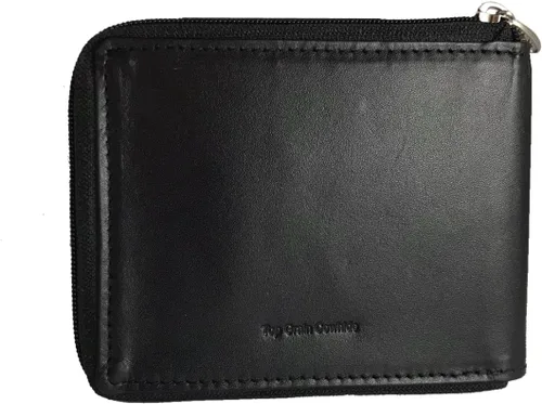 Vista 2 de Big Skinny Slimvelope - Cartera delgada de piel para mujer, con capacidad para hasta 40 tarjetas Negro