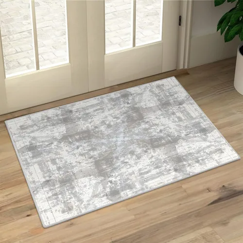 Vista 14 de Aztec 2x3 Area Rugs for Living Room Washable Non Slip - Rustic Carpet Low Pile Soft - Abstract Rug for Bedroom Dining Room Kitchen Entryway Indoor