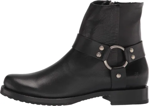 Vista 8 de Frye Veronica - Botines cortos de 6 pulgadas para mujer, hechos de 100% cuero con cremallera interior, arnés de encendidoapagado, construcción