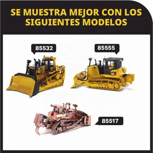 Vista 7 de Diecast Masters 1:50 Caterpillar D5K2 LGP Tractor tipo oruga - Serie High Line 85281