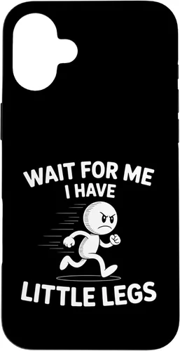 Vista 23 de Wait I Have Little Legs Funny Short Person Meme Humor Case for iPhone 17