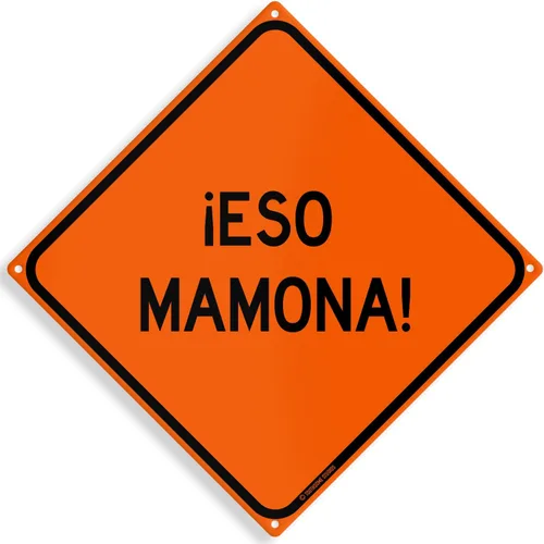 Vista 19 de Aquí Solo Hay Buena Onda Divertido Cartel de Estaño de Humor Mexicano en Español 30 cm x 30 cm (BuenaOnda)