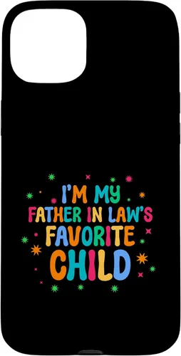 Vista 9 de Favorite Child Joke Humor, Father in Laws Parent Men Gifts Case for iPhone 17