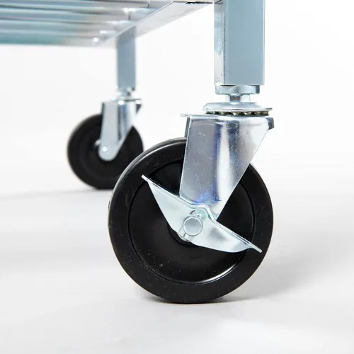 Vista 5 de CHAMPRO Monster Steel Basketball Ball Locker sobre ruedas, capacidad de baloncesto de 20