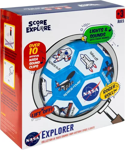 Vista 3 de Score N' Explore Interactive Sound Ball Light Up, Sound, and Counting Ball for Skills Training