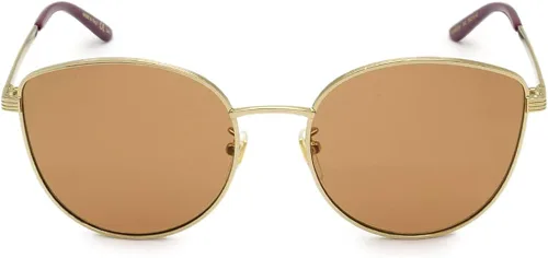 Vista 2 de Gucci Womens Light Metal Feminine Cat Eye Sunglasses