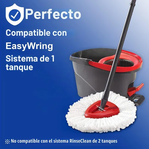 Vista 2 de Parte de la base de la fregona giratoria compatible con el sistema de 1 tanque Ocedar Mop EasyWring, 1 unidad