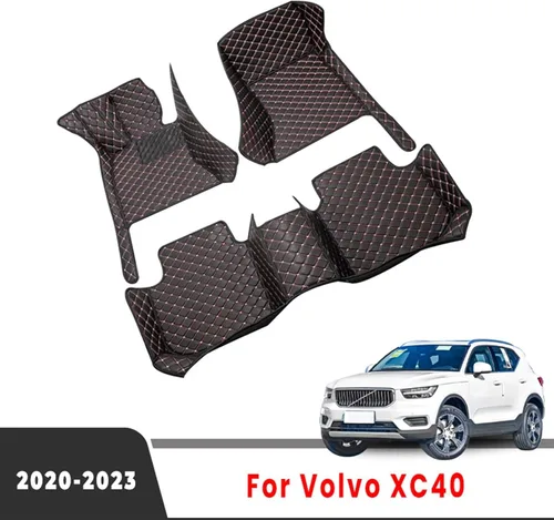 Vista 2 de Tapete de coche para Volvos XC40 2023 2022 2021 2020 alfombrillas de auto estilo interior, accesorios de alfombras impermeables personalizadas LHD