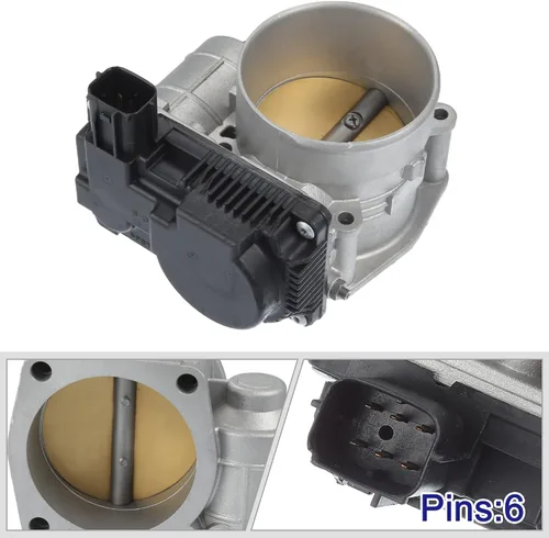 Vista 4 de X AUTOHAUX 161198J103 Conjunto electrónico del cuerpo del acelerador del coche para NISSAN ALTIMA 3.5L V6 2002-2006 aleación de aluminio de plástico