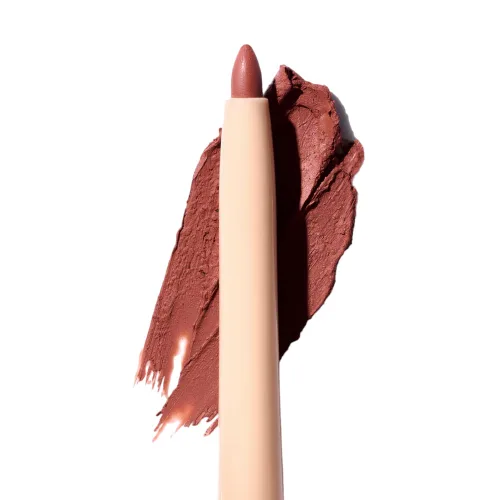 Vista 23 de Delineador de labios retráctil impermeable con afilador integrado por Beauty Creations NUDEX Collection (Always Extra 08)