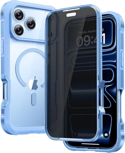 Vista 44 de Carcasa Diaclara diseñada para iPhone 12/12 Pro, carcasa completa resistente con protector de pantalla táctil y antiarañazos integrado, carcasa