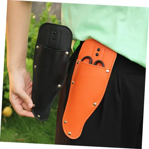 Vista 8 de GANAZONO Cubierta protectora de poda de jardín para alicates Scissor Cover Pouch Durable Leather Shear Case