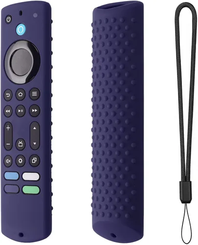 Vista 14 de Funda de silicona de 6.2 pulgadas para Fire TV Stick 2023 4K Max 2nd/Fir TV Omni Series/FireTV 4-Series Remote, Toshiba/Insignia FirTV con cordón