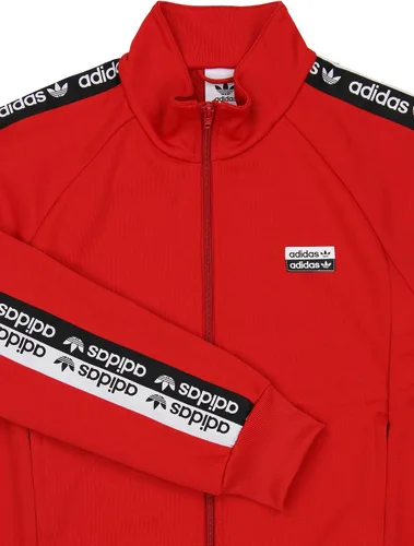 Vista 2 de Adidas Mens RYV Full Zip Track Jacket Red