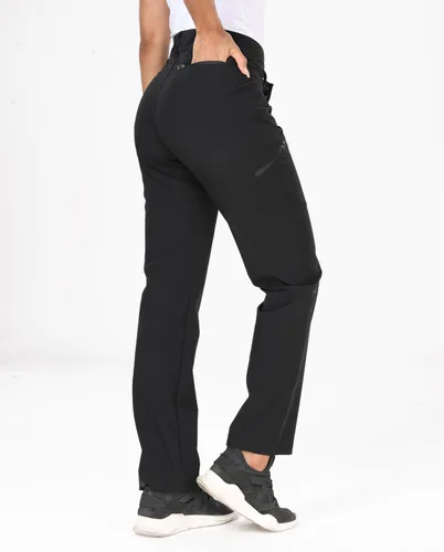 Vista 5 de Holipick Pantalones cargo de senderismo para mujer, ligeros, de secado rápido, impermeables, para exteriores, campamento, viajes, golf