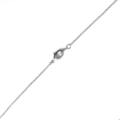 Vista 4 de Honeycat Mini collar con dije de Yin Yang en oro rosa o plata Joyería minimalista y delicada