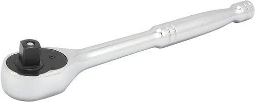 Vista 2 de NEIKO 03103A Llave de trinquete de 1/2 pulgada, trinquete reversible de 72 dientes, trinquete de liberación rápida de 1/2 de transmisión, llave