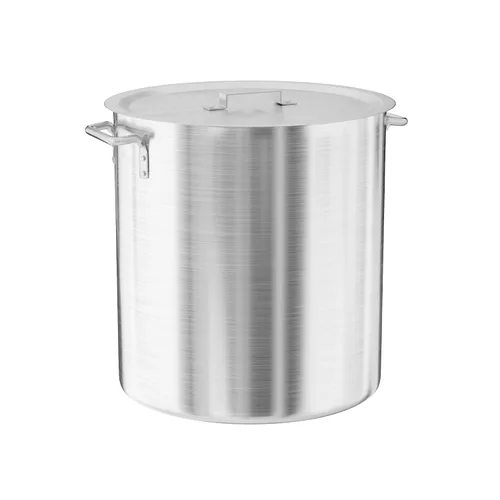 Vista 8 de Olla de aluminio de peso estándar de 8 cuartos de galón con tapa multicolor/fantasía (Standard Weight)
