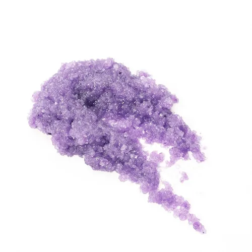 Vista 4 de Amira Beauty Exfoliante corporal con sal del mar muerto, lavanda y manzanilla, exfoliante de ducha espumoso con aceites esenciales orgánicos