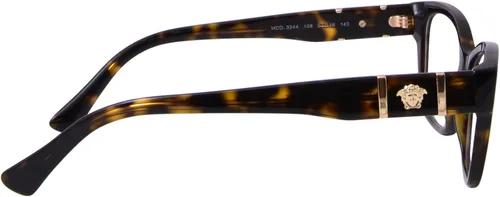 Vista 3 de Versace Gafas graduadas VE 3344 108 Havana, Habana
