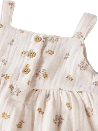 Vista 4 de Carter's Vestido de algodón orgánico para niña