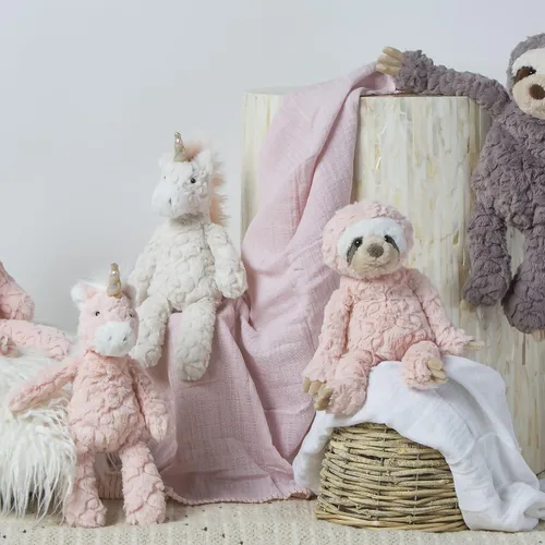 Vista 5 de Mary Meyer Blush Putty Animal de Peluche Juguete Suave, Unicornio, 13 Pulgadas