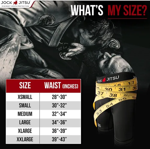 Vista 4 de JOCK JITSU Pantalones cortos de compresión acolchados con protector de ingle