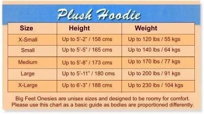 Vista 3 de One Piece Hooded Plush Footed Pajamas Onesie for Men & Women