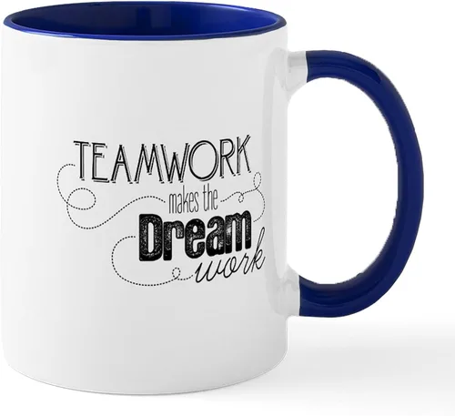 Vista 97 de CafePress Living The Dream Mugs Taza de café de cerámica de 11 oz (11.0 fl oz)