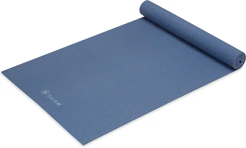 Vista 10 de Gaiam - Esterilla de yoga de calidad superior de 5mm, lisa, gruesa y antideslizante para todo tipo de ejercicios de yoga, pilates y gimnasia