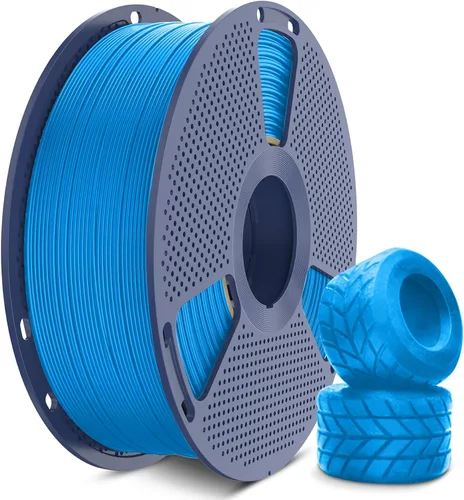 Vista 23 de SUNLU Filamento de TPU de 0.07 in, (22 lbs, 10 paquetes, 95a TPU)