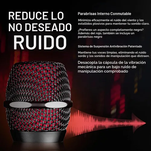 Vista 8 de SE ELECTRONICS V7 MC1 - Cápsula de micrófono inalámbrico, compatible con transmisores inalámbricos Shure, micrófono dinámico profesional para canto