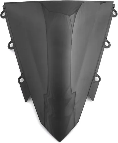 Vista 10 de GLoyer Motorcycle Windshield Motorcycle Windshield Iridium Windscreen Black with Bolts Screws Nut Fastener Compatible with CBR500R 2013 2014 2015